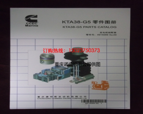 康明斯KTA38-G5零件圖冊(cè)4915099